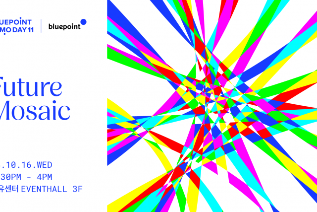 블루포인트파트너스, 11번째 데모데이 개최 ‘Future Mosaic’ - 뉴스 썸네일 이미지