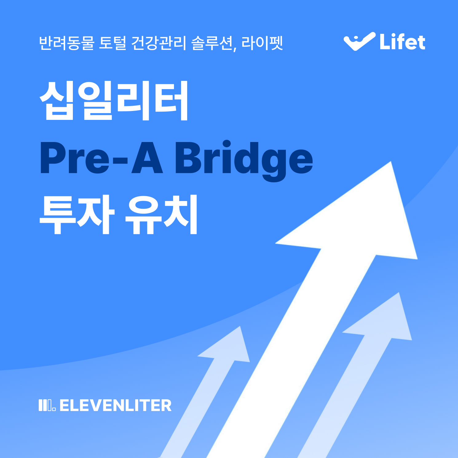 반려동물 헬스케어 스타트업 '십일리터', 프리A 브릿지 투자 유치 - 뉴스 썸네일 이미지
